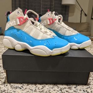 Nike Air Jordan 6 Ring "Blue Fury Cyber Pink"